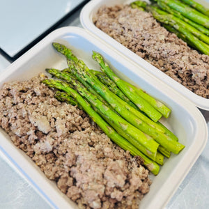 DLX Beef with Asparagus