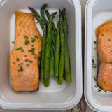 DLX Salmon with Asparagus