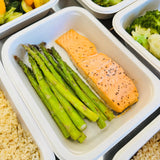 DLX Salmon with Asparagus