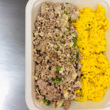 DLX Beef with Yellow Rice