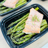 DLX Salmon with Asparagus