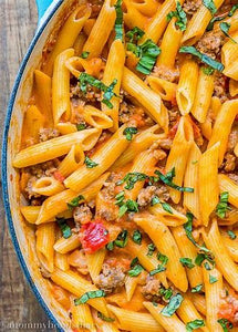 Rigatoni with Sausage